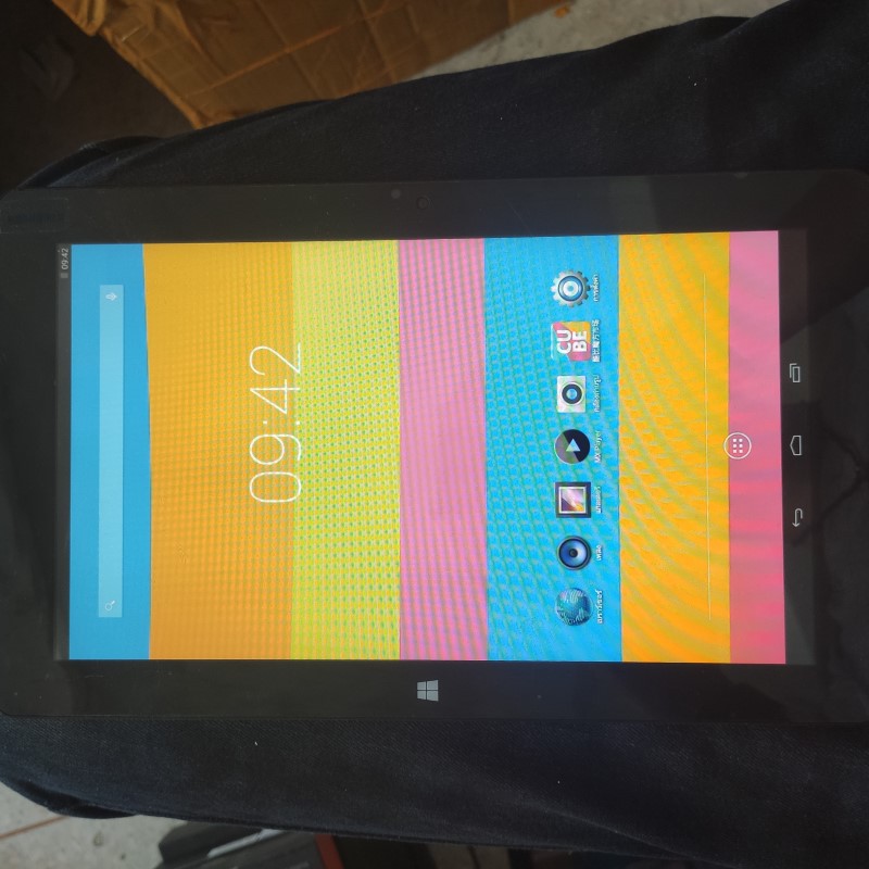แท็บเล็ต Tablet Cube i10 แท็บเล็ตมือสอง แท็บเล็ต2ระบบ ราคาถูก แท็บเล็ตสภาพพดี 2OS สีเทา ราคาประหยัด 1