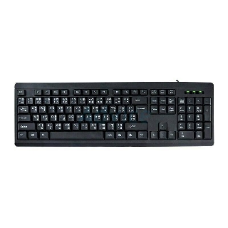 MDtech​ KEYBOARD #KB-674​ USB-คียบอร์ด มีสาย สีดำ