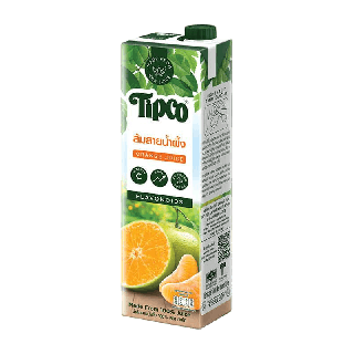 TIPCO น้ำส้มโชกุน Shogun Orange juice 100% ขนาด 1000 มล.