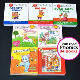 *มีเก็บเงินปลายทาง* หนังสือเล่มเล็ก I Can Read Phonics จากนิทานชื่อดัง 7 เรื่อง รวม 84 Books เหมาะสำหรับเด็กๆ วัย 2-5 ปี