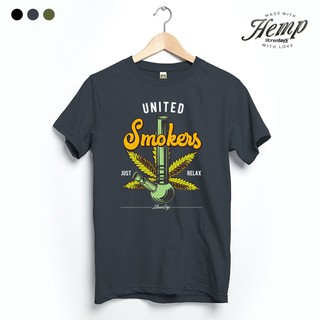 ส่งไว!! ส่งฟรี!! เสื้อยืดอย่างดี Stonerdays Hemp T-Shirt | United Smoker ของแท้ T-shirt มาใหม่ ลายสวยคลาสิก