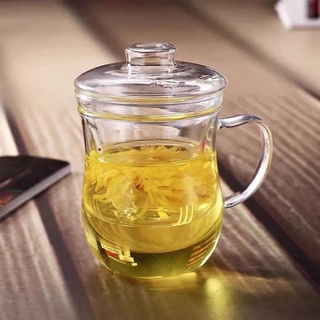 แก้วกรองชาใส 350 ml กรองชา กากรองชา  Tea glass