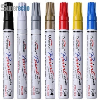 ❤Sup❤Waterproof Car Tire Tread Permanent Paint Marker Pen Graffiti Oily Marker