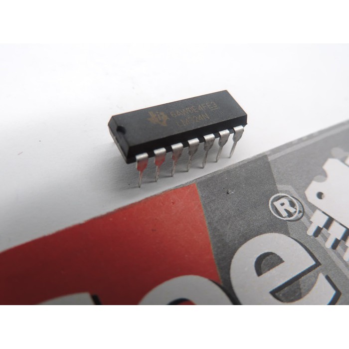 LM324 IC comp-amp เครื่องควบคุมแรงดันไฟฟ้า LM 324 LM324N 324N N