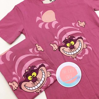 เสื้อยืดลายการ์ตูนแมวเชสเชียร์ Cheshire Cat