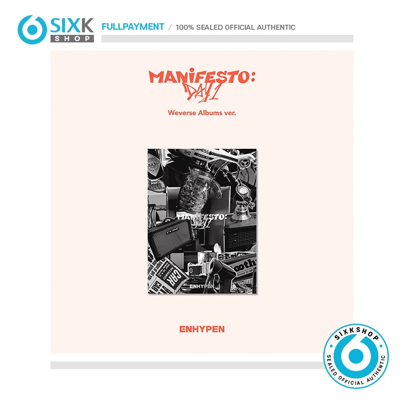 ENHYPEN - อัลบั้ม MANIFESTO : DAY 1 (อัลบั้ม Weverse ver.)