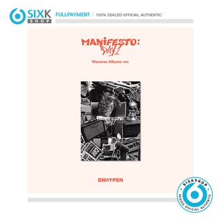 ENHYPEN - Album MANIFESTO : DAY 1 (Weverse Albums ver.)