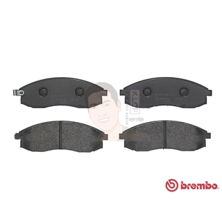 P54 037B ผ้าเบรก F (แท้ BREMBO รุ่น Black) MITSUBISHI จี-แวกอน G-Wagon 2.8 Turbo ปี2003-&gt; /MITSUBISHI L200 สตราด้า St...