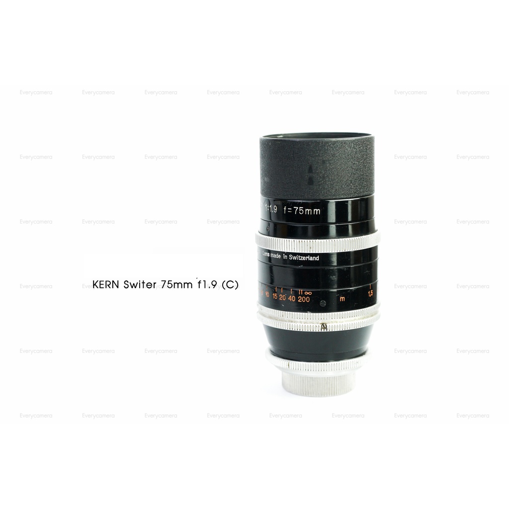 Kern Switar 75mm f1.9 C mount #1