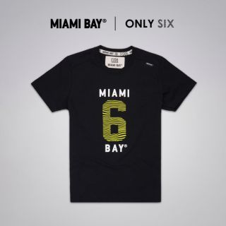 Miami Bay เสื้อยืด รุ่น Only 6 สีกรม