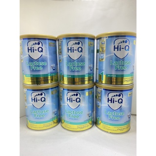 (6 กระป๋อง)  Hi-Q Lactose Free แลคโตสฟรี อาหารทารกสูตรปราศจากน้ำตาลแลคโตส สำหรับช่วงวัยที่ 1 ขนาด 400 กรัม