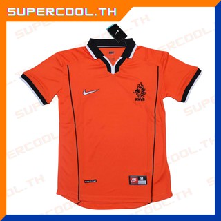 Netherland 1998 Retro เสื้อทีมชาติเนเธอร์แลนด์ย้อนยุค เสื้อเนเธอร์แลนด์รุ่นเก่า เสื้อฟุตบอลNetherland