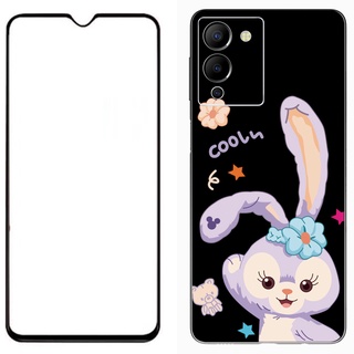 Infinix Note 12 G96 เคส TPU นิ่ม ซิลิโคน ป้องกันเต็มรูปแบบ ฟิล์มกระจกนิรภัย