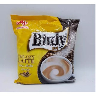 กาแฟเบอร์ดี้ 3 in 1 birdy coffee ครีม ลาเต้ cream latte 15.5 กรัม * 27 ซอง กาแฟ เบอร์ดี้