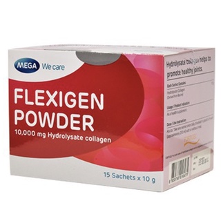 Mega We care Flexigen 15 Sachets คอลลาเจนชงดื่ม 1 กล่อง บรรจุ 15 ซอง