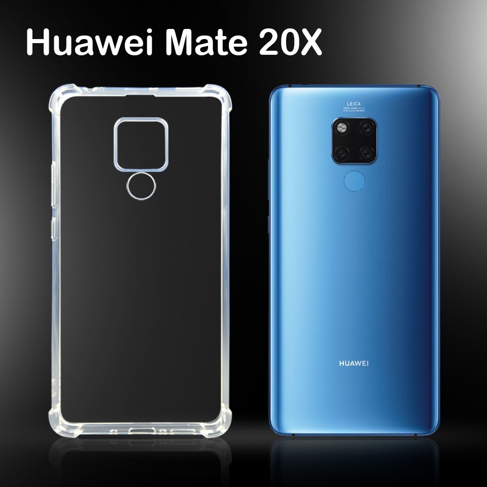 เคสใส กันกระแทก เคสสีดำ หัวเว่ย เมท20 เอ็กซ์  Tpu Soft Case For Huawei Mate 20 X (7.2)