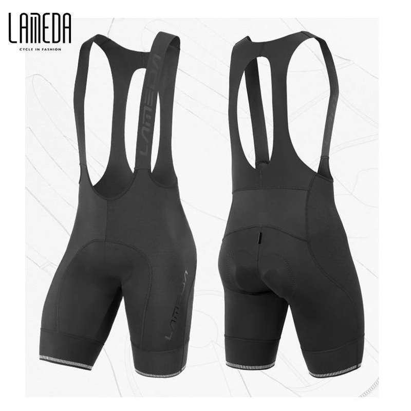 กางเกงเอี๊ยมขาสั้น Lameda Summer Bib Shorts ระบายอากาศดีเยี่ยม เลเซอร์คัตทั้งขอบขา