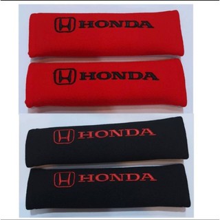 นวมหุ้มเบลล์ หุ้มเข็มขัดนิรภัย Honda ราคาต่อ2ชิ้น มี2สี