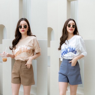 เซตเสื้อ over size ลายสตรีท