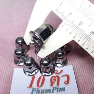 น็อตตัวเมียเกลียวM8#12น็อตฝาสูบ น็อตคอท่อ(1ถุง10ตัว)ใช้ขันกับประแจเบอร์12