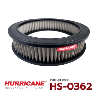 HURRICANE กรองอากาศสแตนเลส , ผ้าแดง Nissan Terrano (CAB) HS-0362