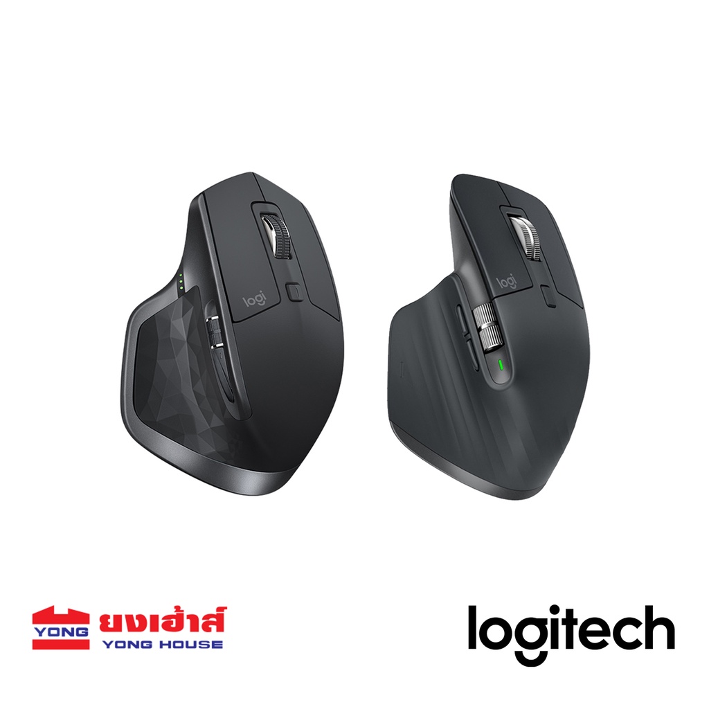 Logitech MX Master 2S , MX Master 3 Wireless Mouse Black เมาส์ เมาส์ไร้สาย สีดำ