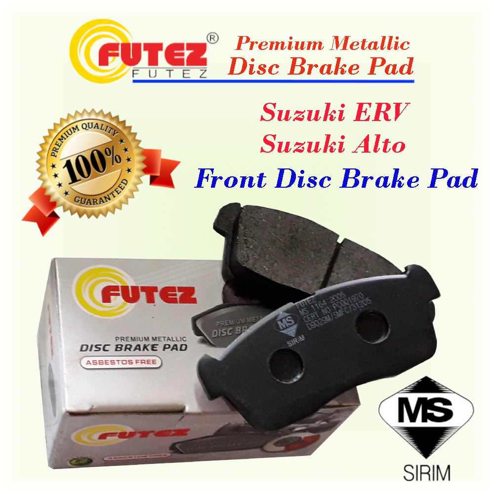 Suzuki ERV และ Suzuki Alto Front Futez Disc Brake Pad
