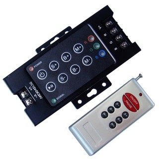 รีโมทไฟ led เปลี่ยนสี คุมได้ระยะไกล Remote Controller RF 8Key