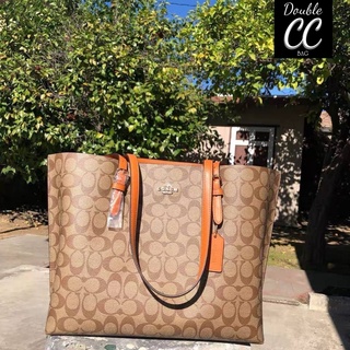 (แท้ 💯%‼) COACH MOLLIE TOTE