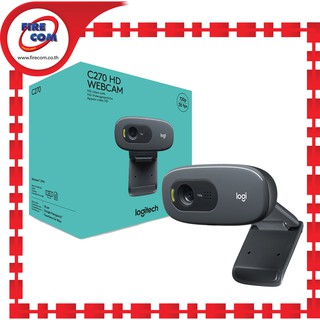 กล้องเว็ปแคม Webcam Logitech HD C270 Webcam 3MP สามารถออกใบกำกับภาษีได้
