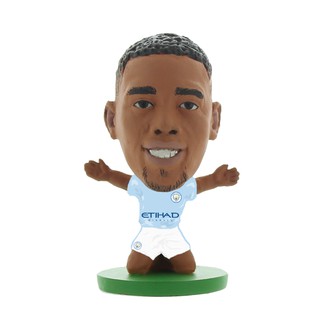 โมเดลนักฟุตบอล SoccerStarz ลิขสิทธิ์แท้จากสโมสร Manchester City - Gabriel Jesus 2018