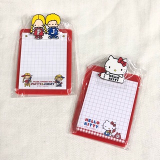 กระดาษโน้ตและ Clip Board ~ Sanrio