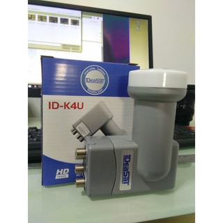 หัวรับสัญญาณ iDeaSat LNB KU Universal รุ่น ID-K4U