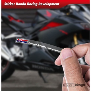 สติกเกอร์พัฒนาการแข่งรถ Honda