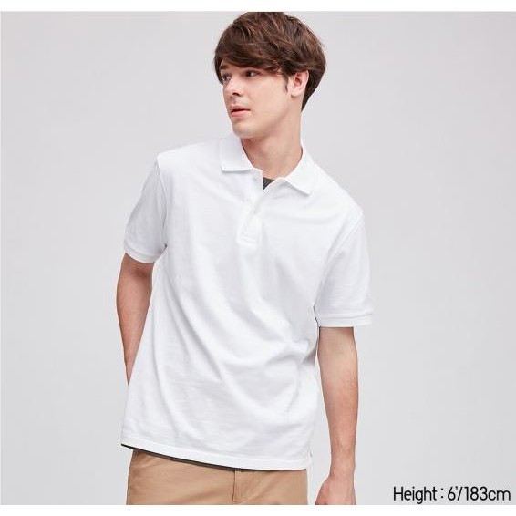 [แท้💯% มือสองนางฟ้า] เสื้อโปโล ยูนิโคล่ UNIQLO MEN ผ้าปิเก้ DRY