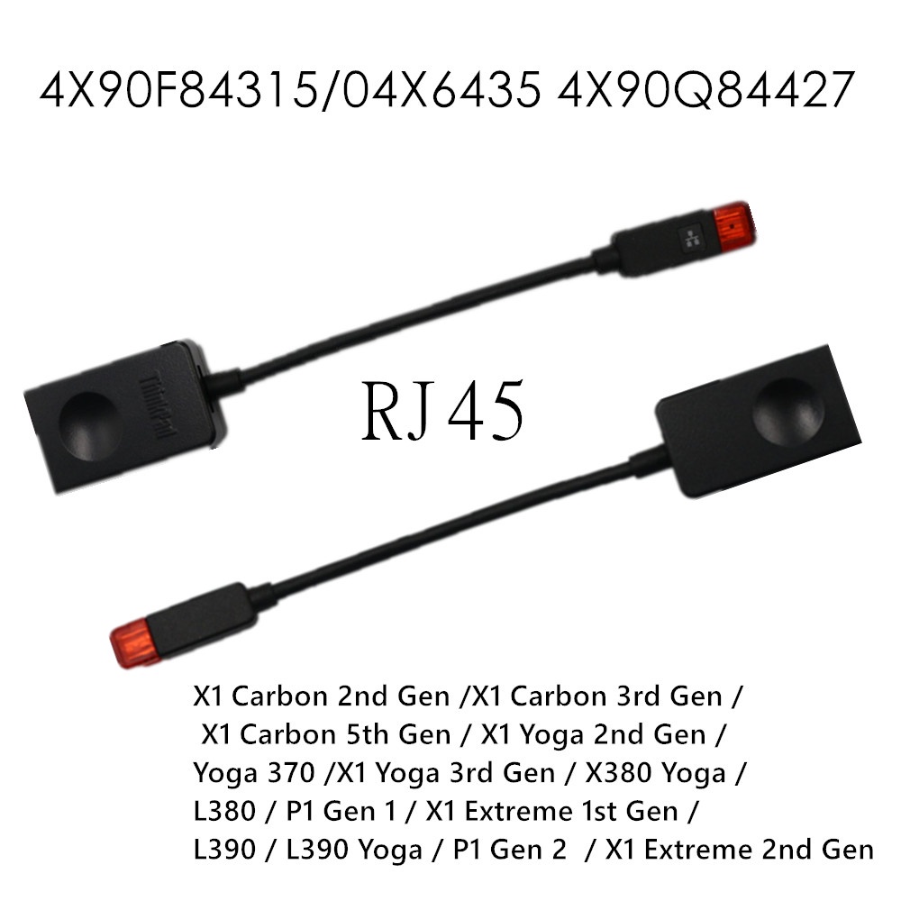 【Ready】สายเคเบิ้ลต่อขยายสายเคเบิ้ล Rj45 สําหรับ Thinkpad X1 Carbon(20Bs 20Bt 20Hr 20K X1 Yoga Yoga-3