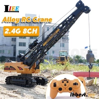 RC Engineering Series รถ Remote Crane Excavator Bulldozer Dump Mixer รถบรรทุก Roller Tower ของเล่นรีโมทคอนโทรลรถสําหรับของขวัญเด็กของเล่นก่อสร้าง