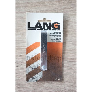 LANG ฟิลเลอร์เกจ 29A 26ใบ (Made In USA) ของแท้ค่ะ ส่งด่วน ส่งไว