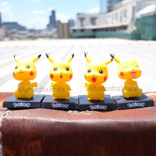 โมเดล Pikachu ปิกาจู ส่ายหัว 4นิ้ว Pokemon โปเกม่อน โปเกมอน