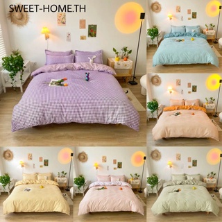 🎀ชุดผ้าปูที่นอนครบเซ็ต 6 ชิ้นรวมผ้านวมพร้อมส่ง👉🚚