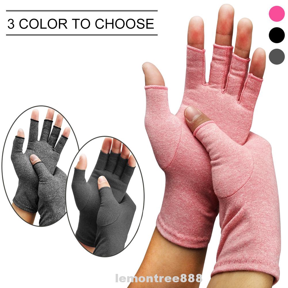 1pair Elastic Halffinger Health Care Joint Pain Relief Wrist Support