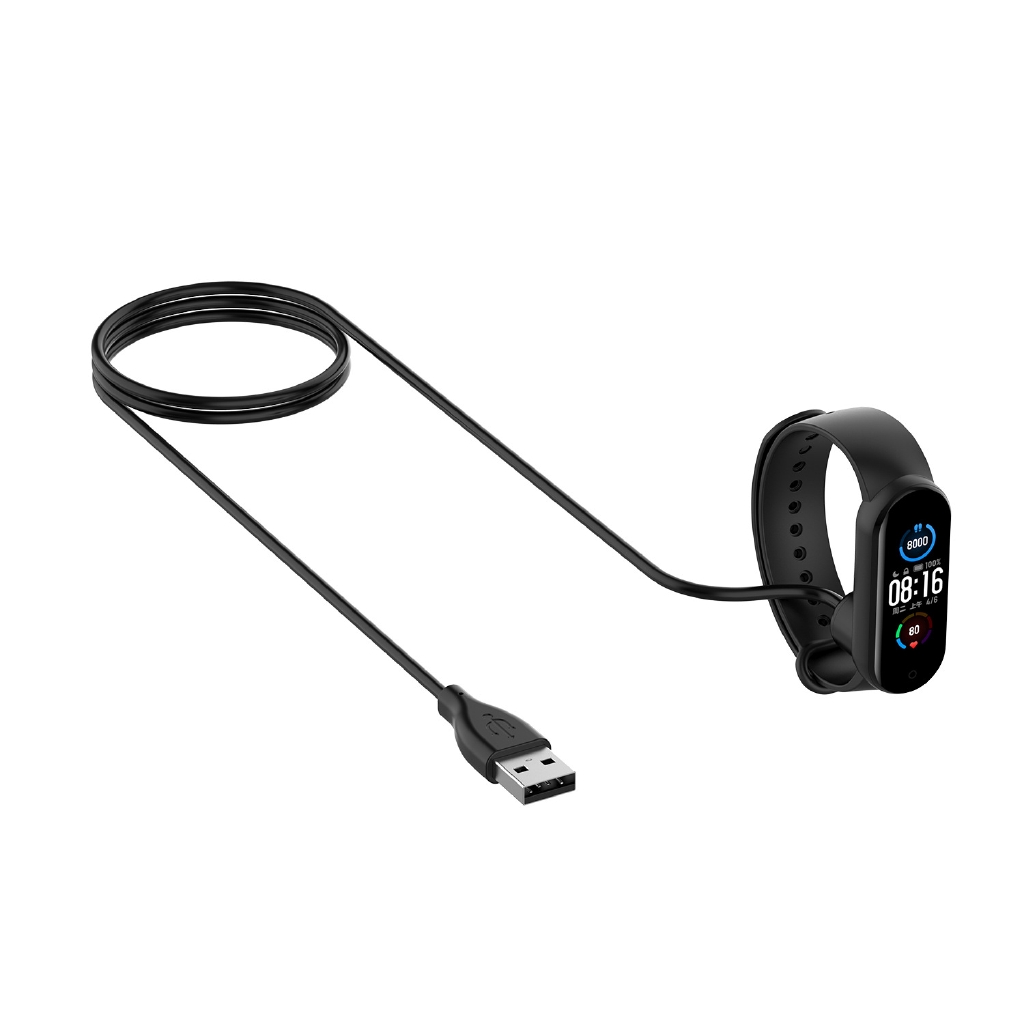 เปลี่ยน Xiaomi Miband 5 Miband 5 6 7 สายชาร์จ USB ด็อกชาร์จ