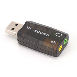 USB Sound Card Lead 3D Sound 5.1 Tide USB2.0