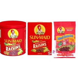 Sun-maid raisins 🇺🇸🍇 ลูกเกด ตรา ซันเมด 198g 250g 500g