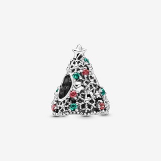 [พร้อมส่ง สินค้าแท้ 💯] Pandora Charm Glitter Christmas Tree Charm