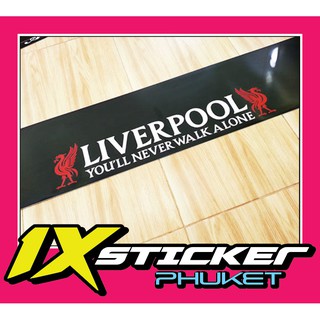 สติ๊กเกอร์คาดกระจกบังแดด Liverpool รหัส L01