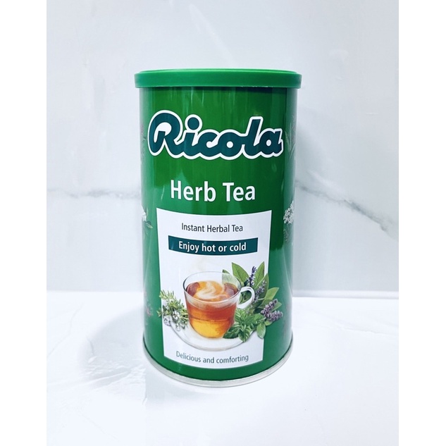 🇨🇭instant Herbal Tea ชาผงปรุงสำเร็จชนิดผง ตรา RICOLA 200g