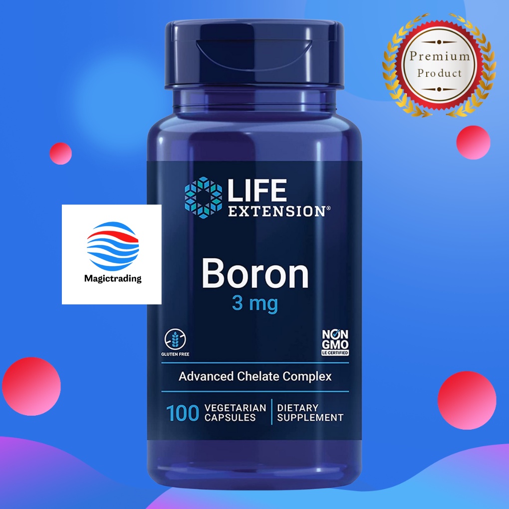 Life Extension Boron 3 mg / 100 vegetarian capsules