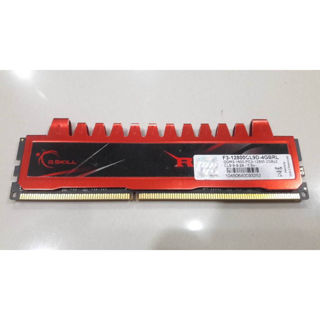 RAM DDR3 GSKILL RIPJAWS ขนาด 2GB