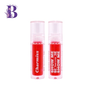 (1แท่ง) Charmiss Glitter Lip Gloss กลิตเตอร์ ลิป กลอส 2.5กรัม